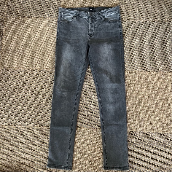 ASOS Men’s Black Washed Jeans-32x32 - Picture 1 of 6